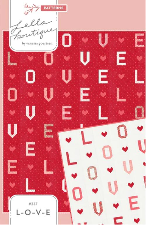 LOVE Quilt Pattern