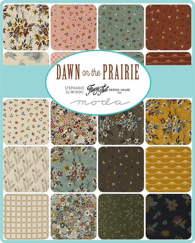 Dawn On The Prairie: Fat Quarter Bundle - 38 pcs