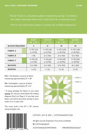 Prairie Tracks by Cotton + Joy