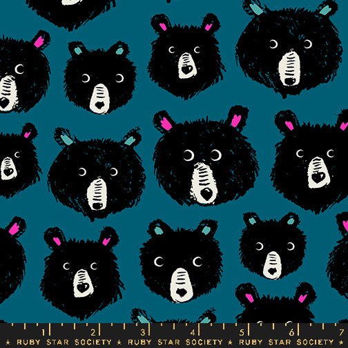 Teddy and The Bears Fat Quarter Bundle - 25 pcs