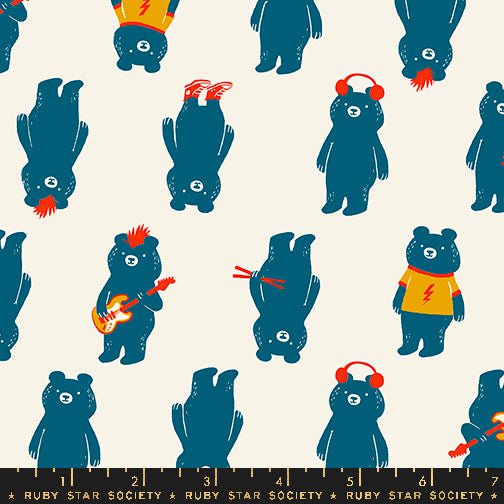 Teddy and The Bears Fat Quarter Bundle - 25 pcs