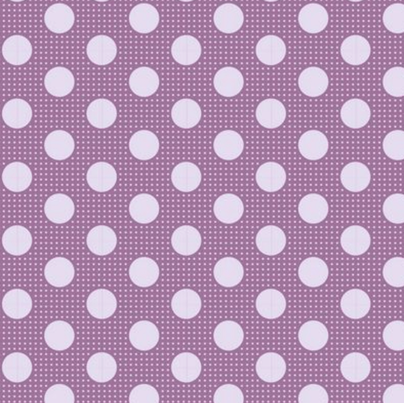 Tilda: Medium Dots in Lilac