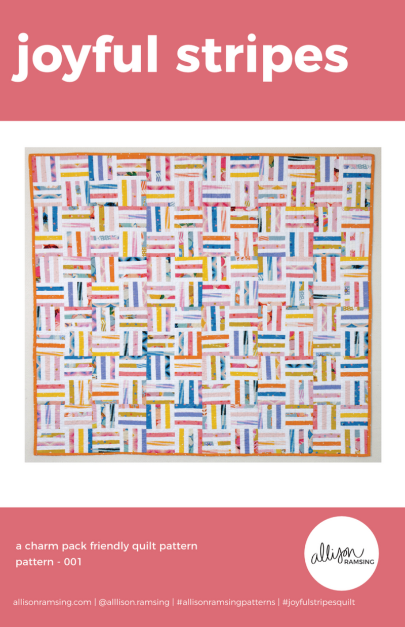 Joyful Stripes Quilt Pattern