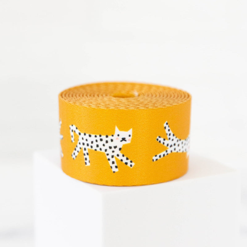 Webbing: Snow Leopards 1 1/2" wide