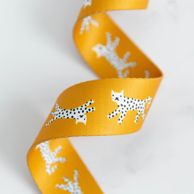 Webbing: Snow Leopards 1 1/2" wide