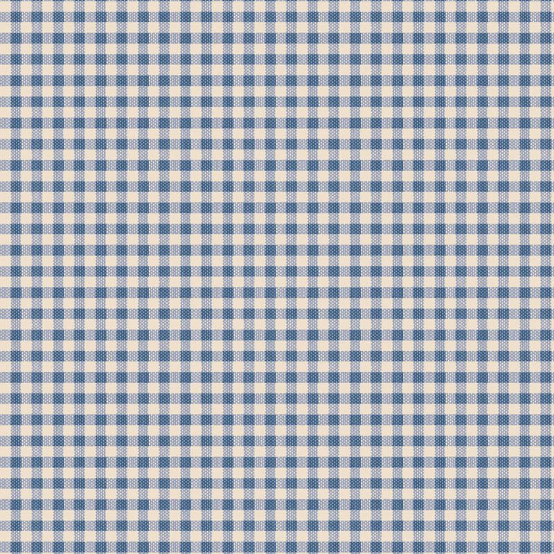 Tilda: Summer - Gingham Blue