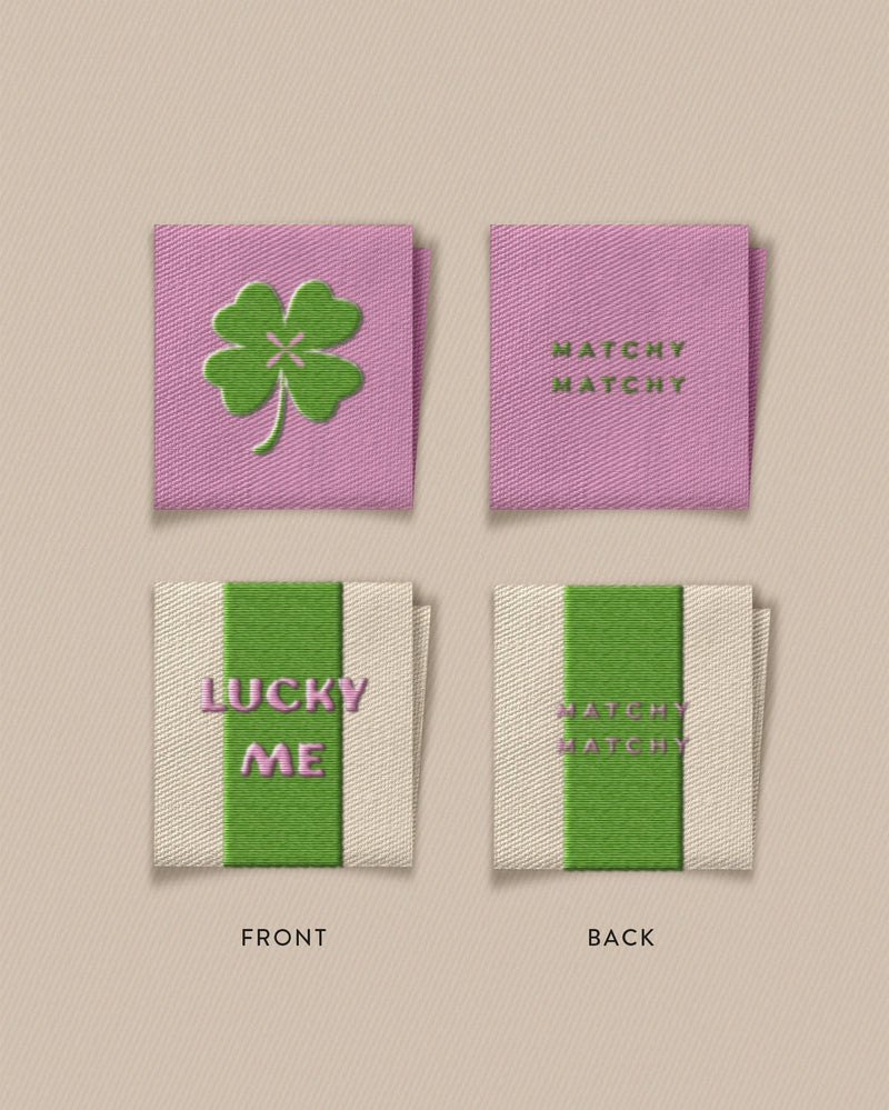 Matchy Matchy: Lucky Me Square Garment Labels