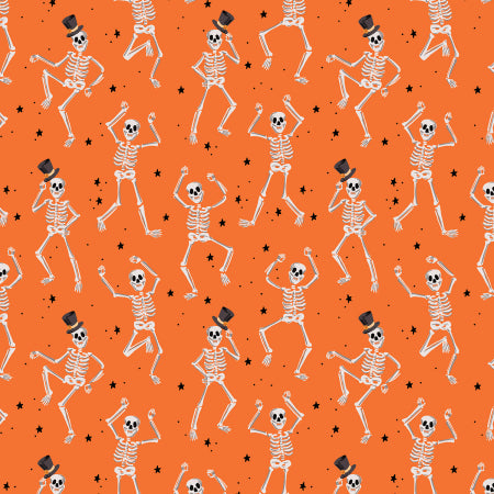 Halloween: Skeletons in Orange